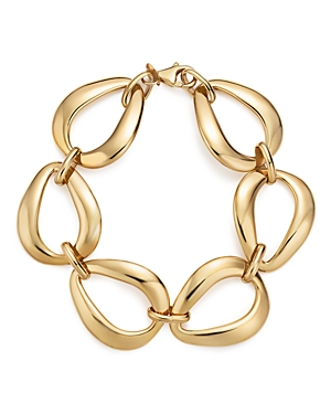 14K Yellow Gold Pear Shape Link Bracelet - 100% Exclusive