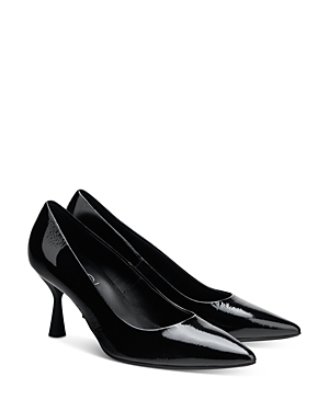 Agl Women's Isolde Pointed Toe Patent Leather High Heel Pumps