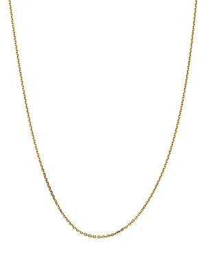 Bloomingdale's 14K Yellow Gold 1.65mm Solid Diamond Cut Cable Chain Necklace, 16 - 100% Exclusive