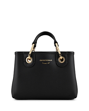 Emporio Armani MyEA Mini Black Shopper Tote Bag
