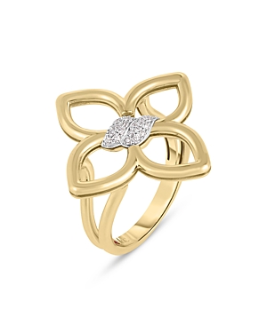 Roberto Coin 18K Yellow Gold Cialoma Ring with Diamonds, 0.07 ct. t.w.