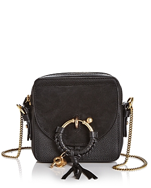 See by Chloe Joan Small Leather & Suede Crossbody
